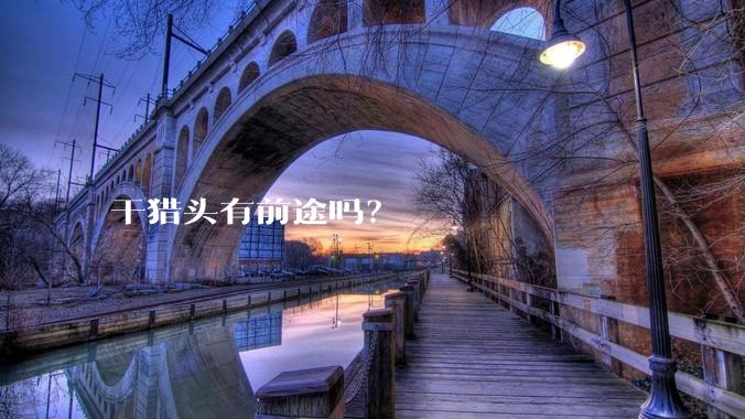 干猎头有前途吗?