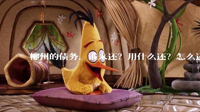 柳州的债务,谁来还?用什么还?怎么还?