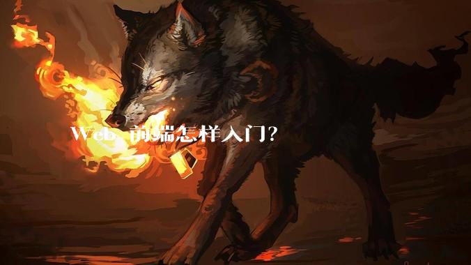 Web 前端怎样入门?