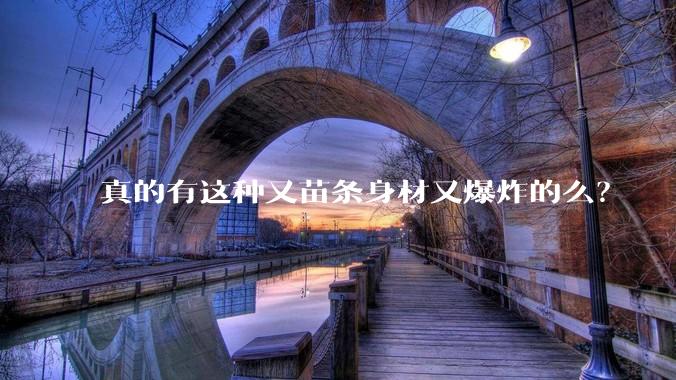 真的有这种又苗条身材又爆炸的么?