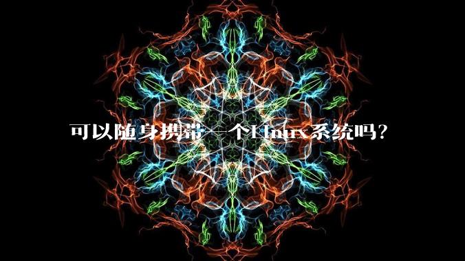 可以随身携带一个Linux系统吗?