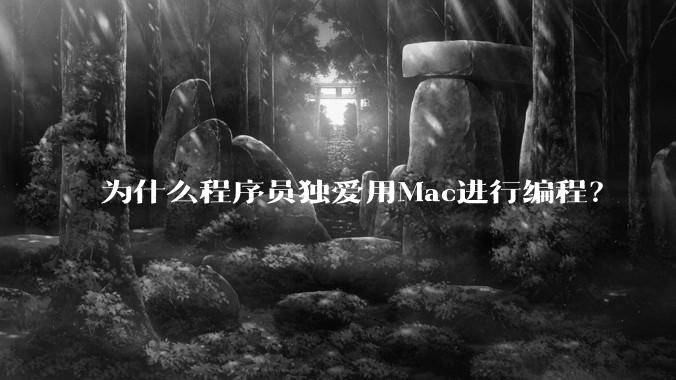 为什么程序员独爱用Mac进行编程?