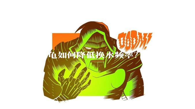 养乌龟如何降低换水频率?