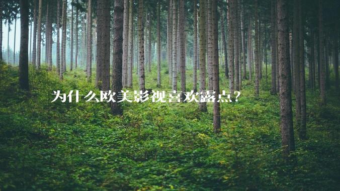 为什么欧美影视喜欢露点?