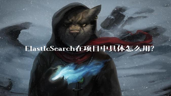 ElasticSearch在项目中具体怎么用?