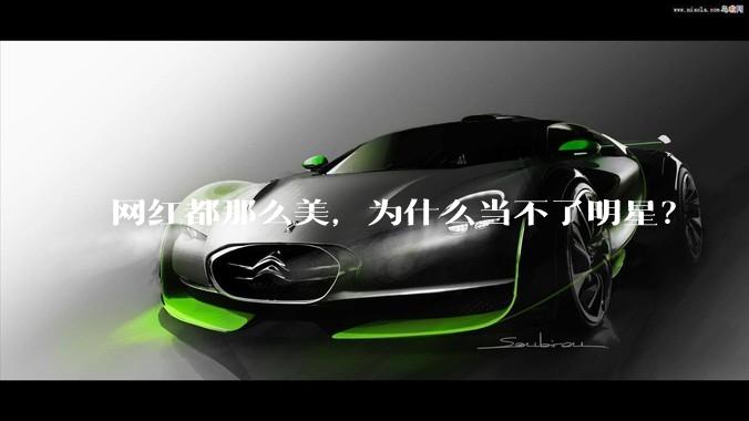 网红都那么美,为什么当不了明星?