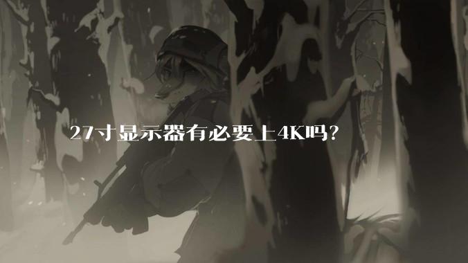27寸显示器有必要上4K吗?