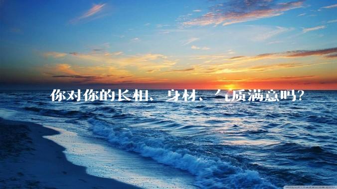 你对你的长相、身材、气质满意吗?